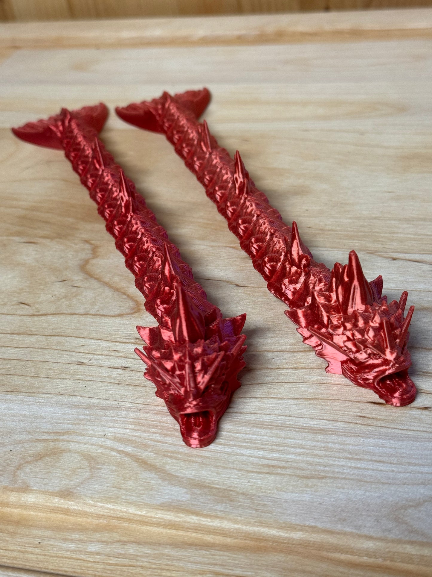 Red Gold Water Dragon