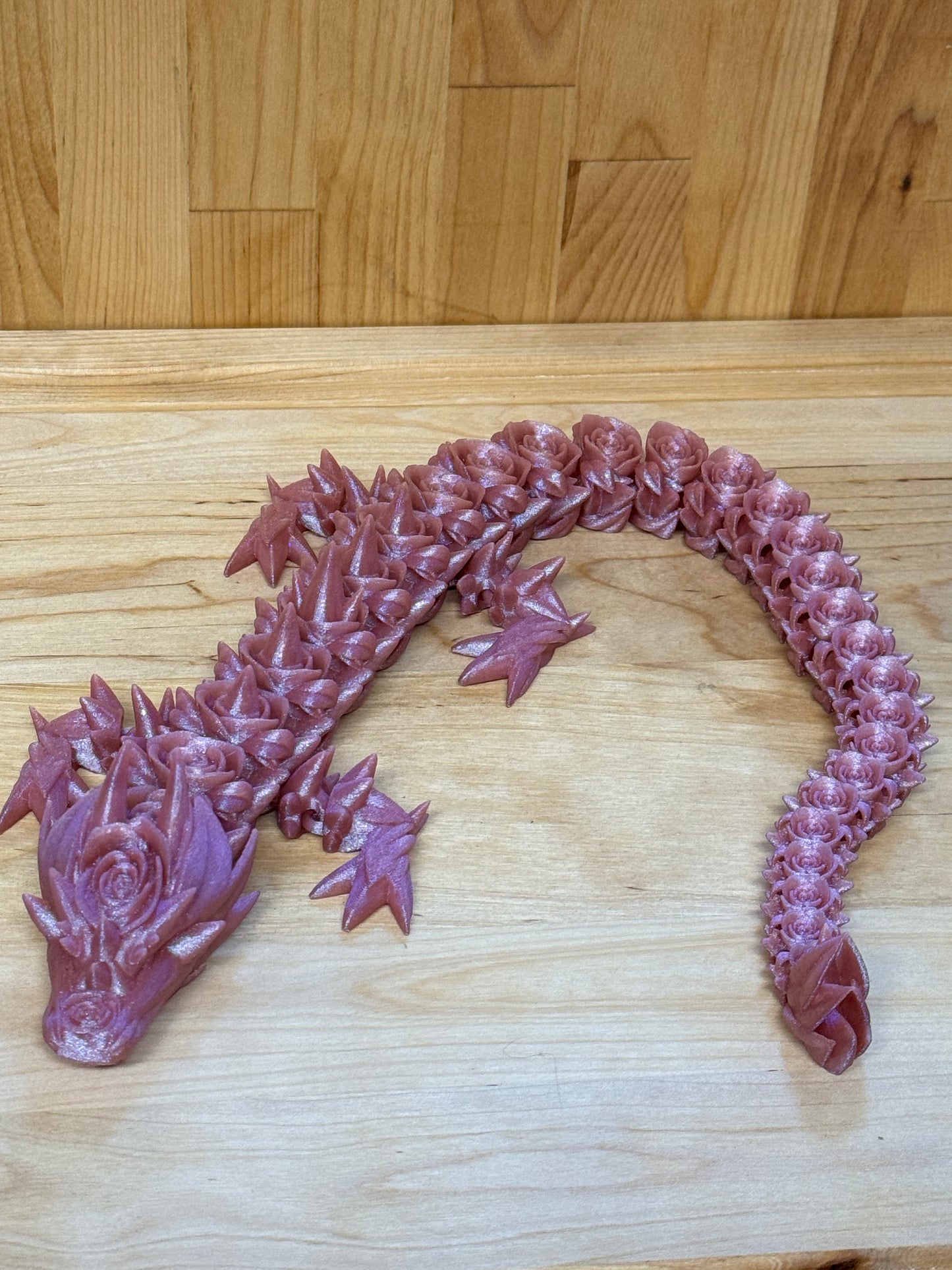 Rose Dragon Roe Quartz