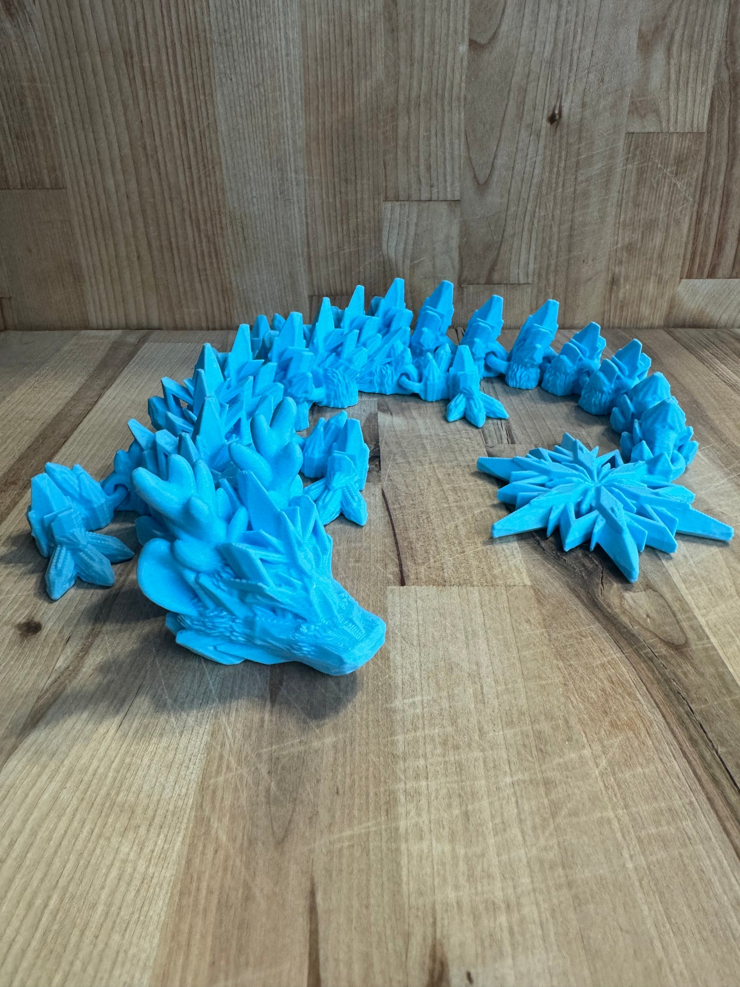 Crystal Blue Ice Dragon